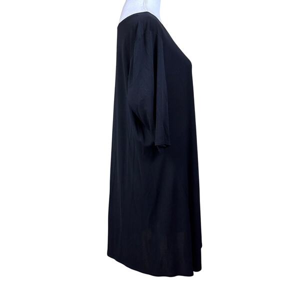 Eileen Fisher silk knit tunci, miminalist, timeless, quiet luxury, sustainable - Picture 2 of 5